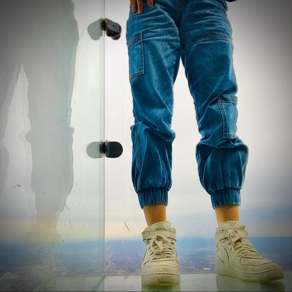BDG urban outfitters jogger jeans.